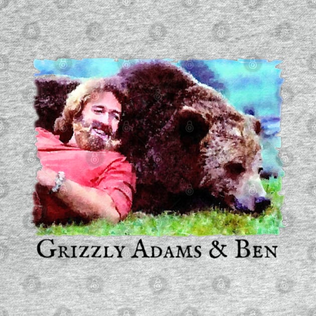 Grizzly Adams & Ben by Neicey